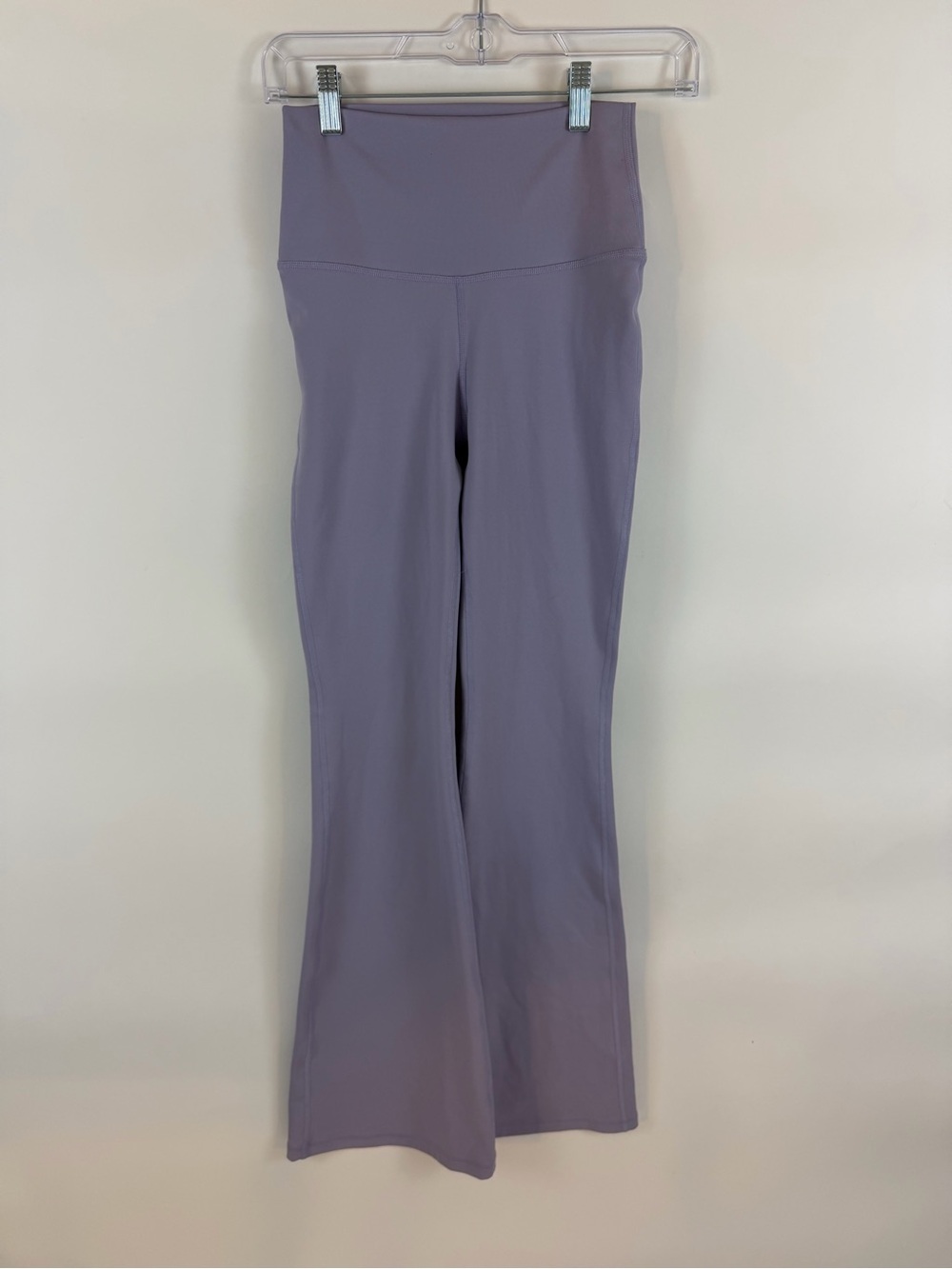 Gilly Hicks Lavender High Rise Flare Leggings Yoga Pants - Picture 2 of 9